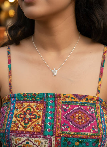 Cutting Chai Pendant + Chain