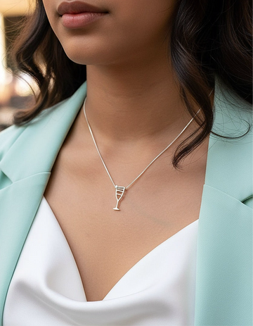 Mimosa Pendant + Chain