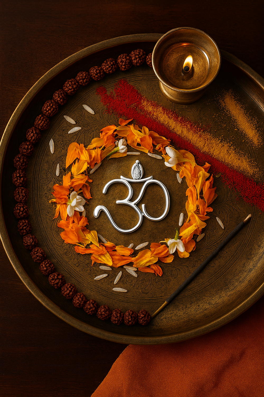 Om Earrings