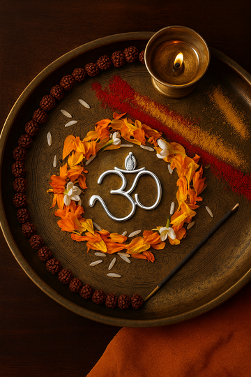 Om Earrings