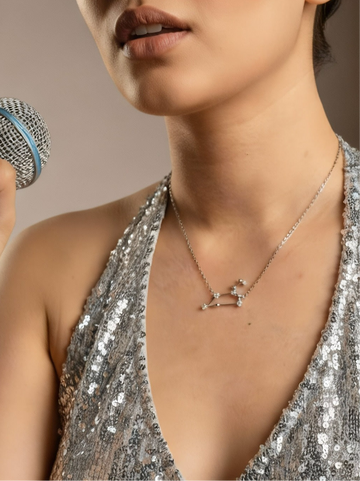 Leo Constellation Pendant + Chain