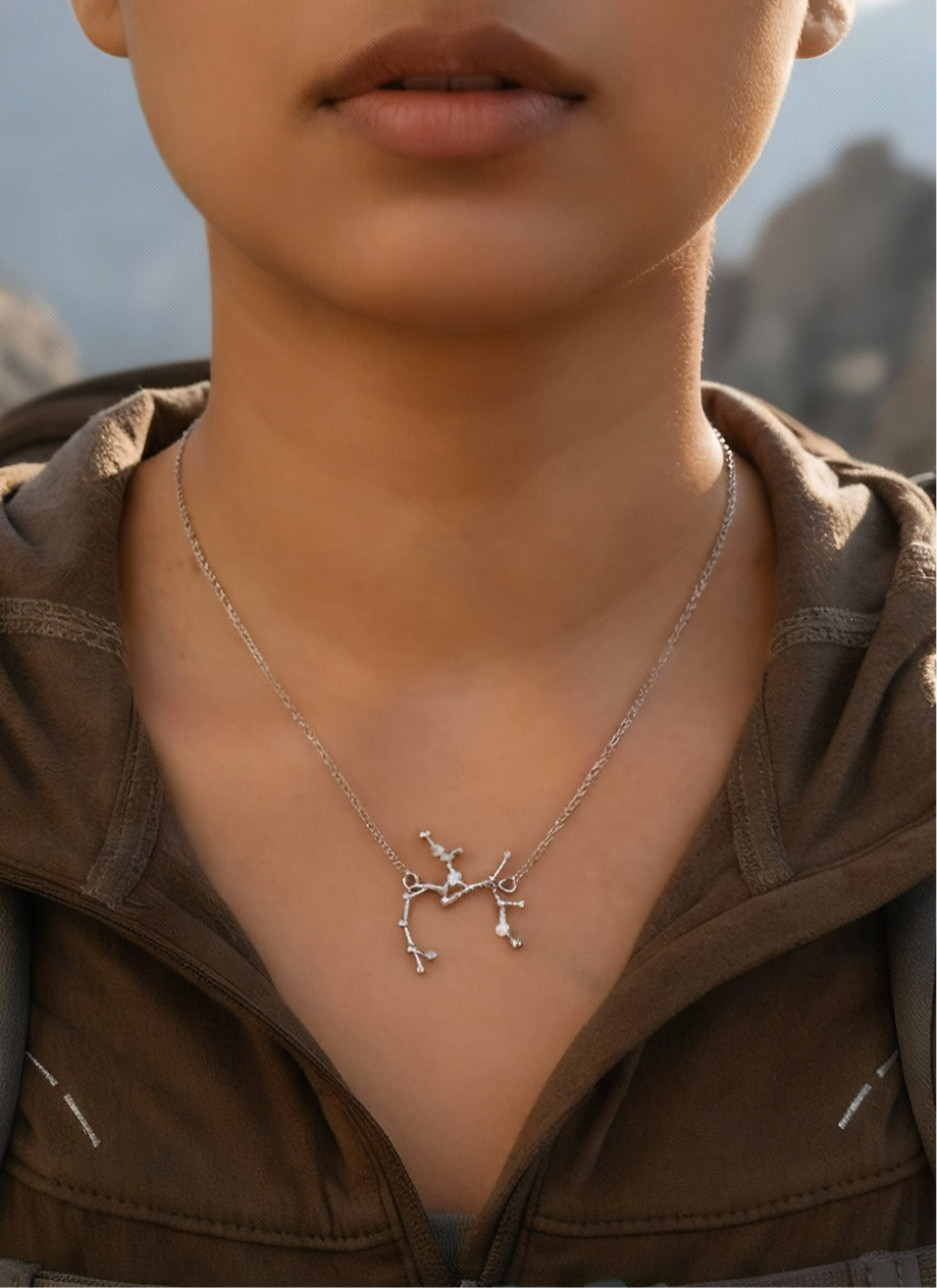 Sagittarius Constellation Pendant + Chain