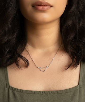Capricorn Constellation Pendant + Chain