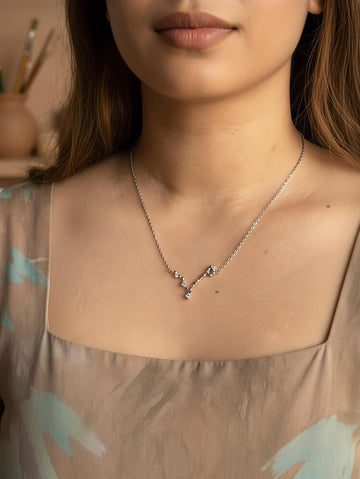 Pisces Constellation Pendant + Chain
