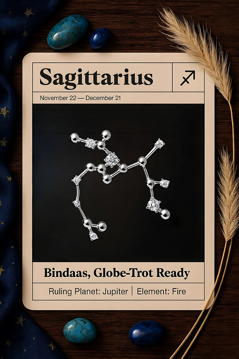 Sagittarius Constellation Bracelet