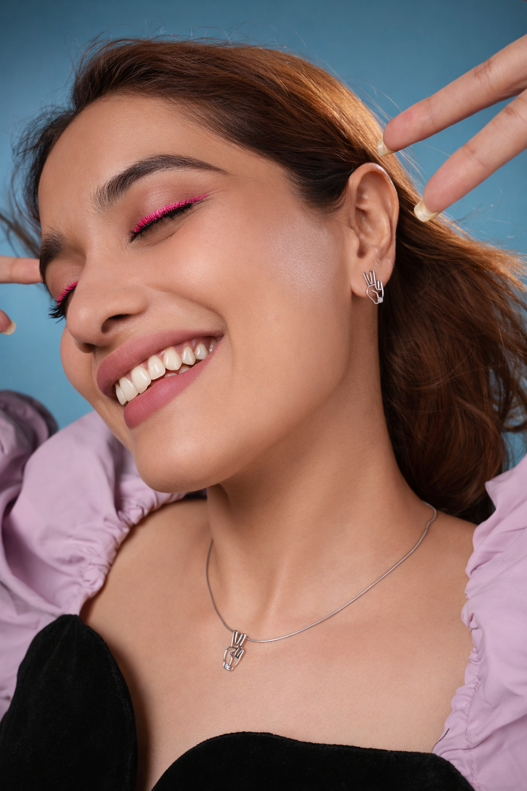 Peace Emoji Earrings