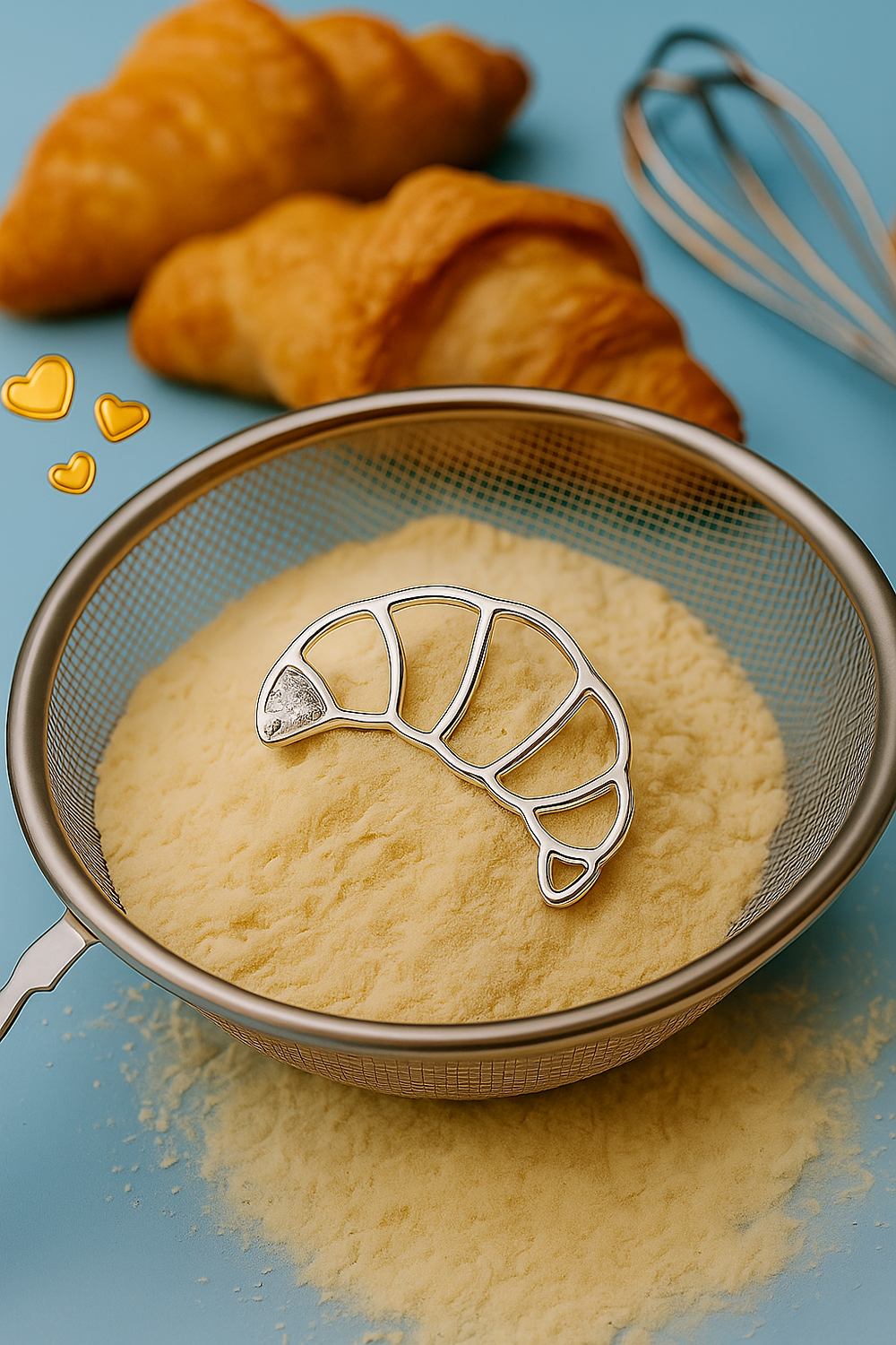 Croissant Pendant +Chain