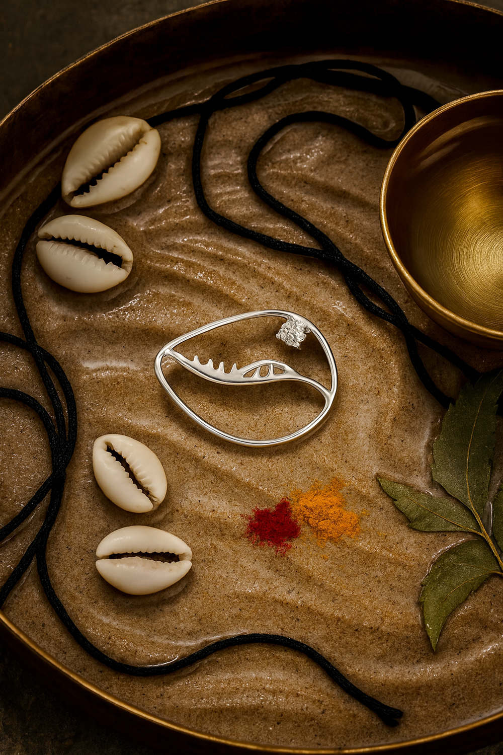 Kaudi Shells Pendant + Chain
