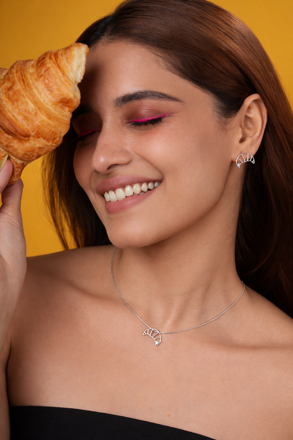 Croissant Earrings
