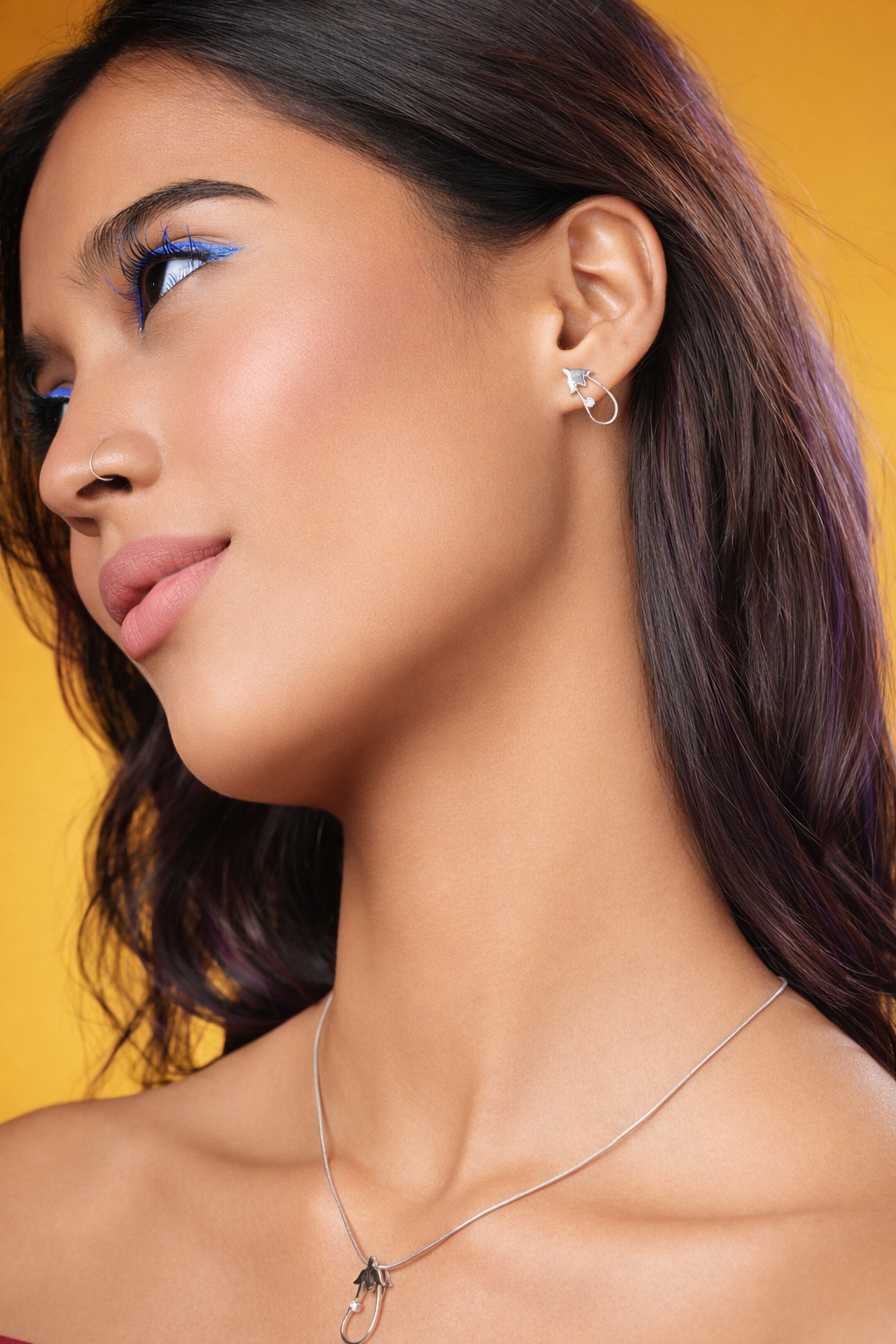 Baingan Emoji Earrings