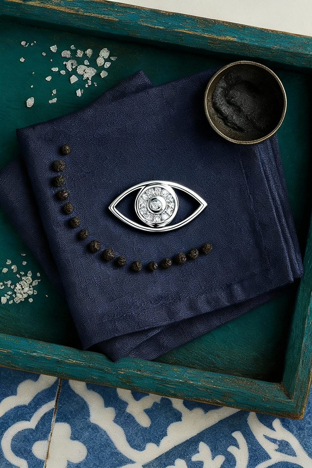 Evil Eye Pendant + Chain