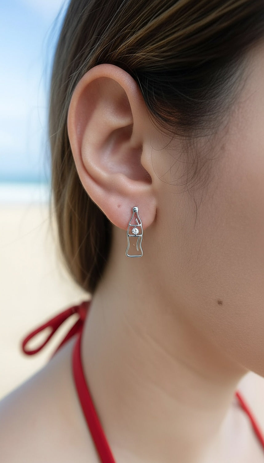 Cola Bottle Earrings