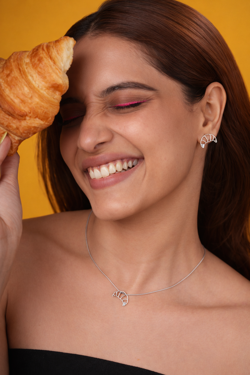 Croissant Necklace