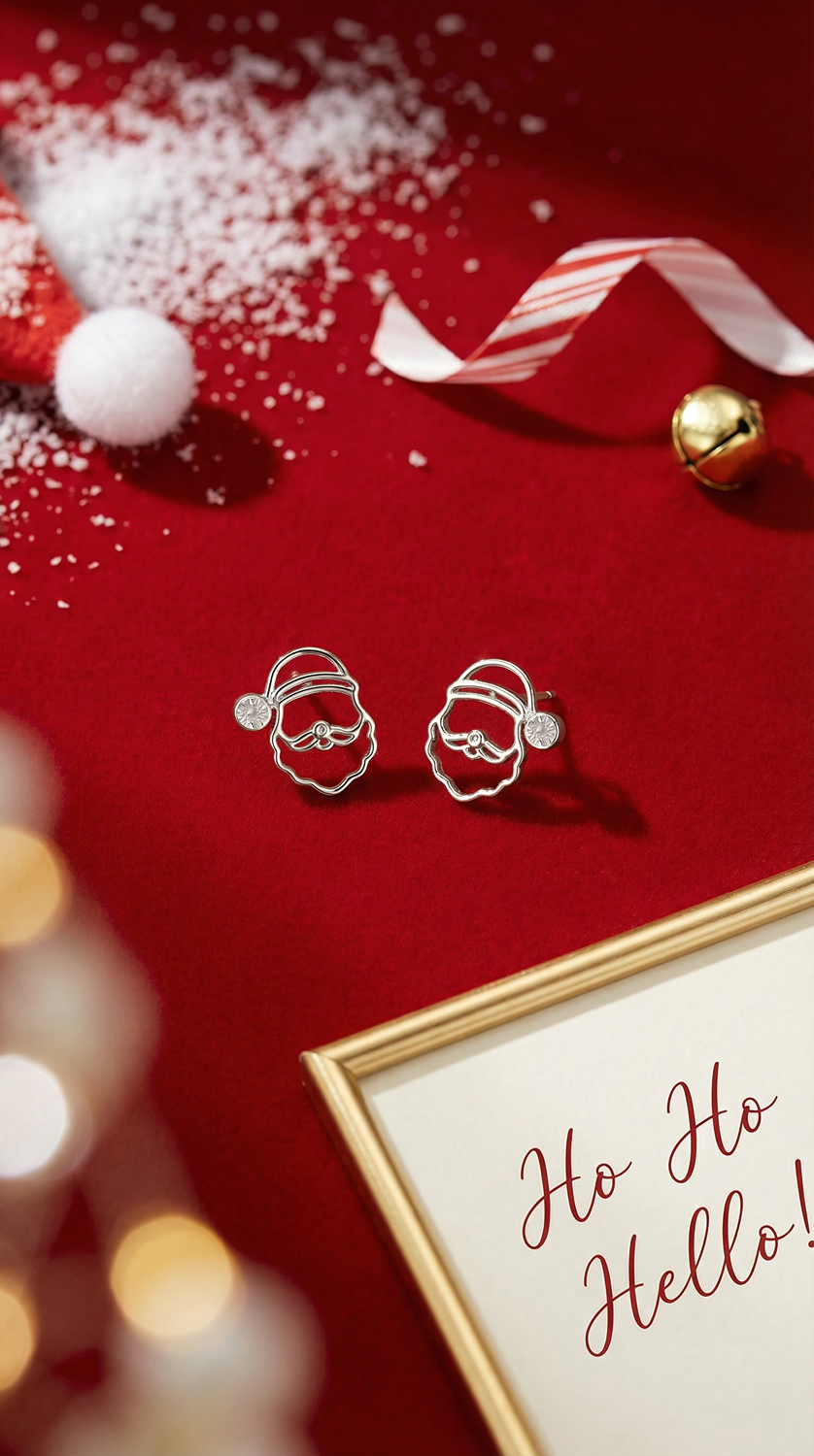 Santa Claus Earrings