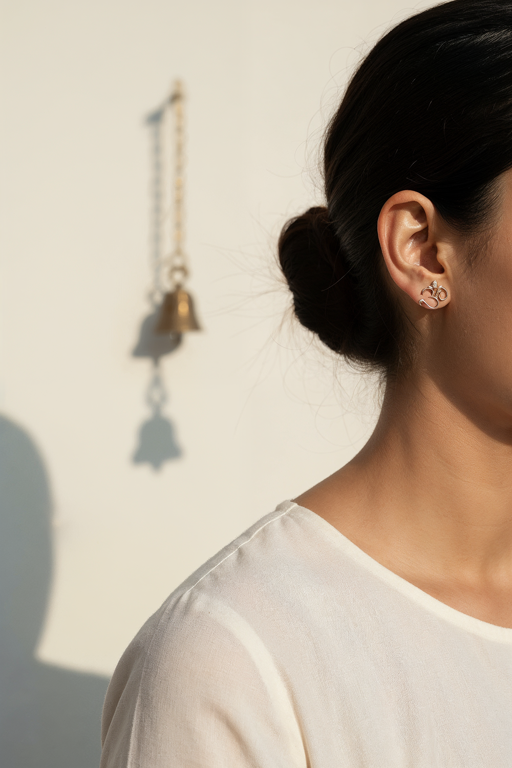 Om Earrings