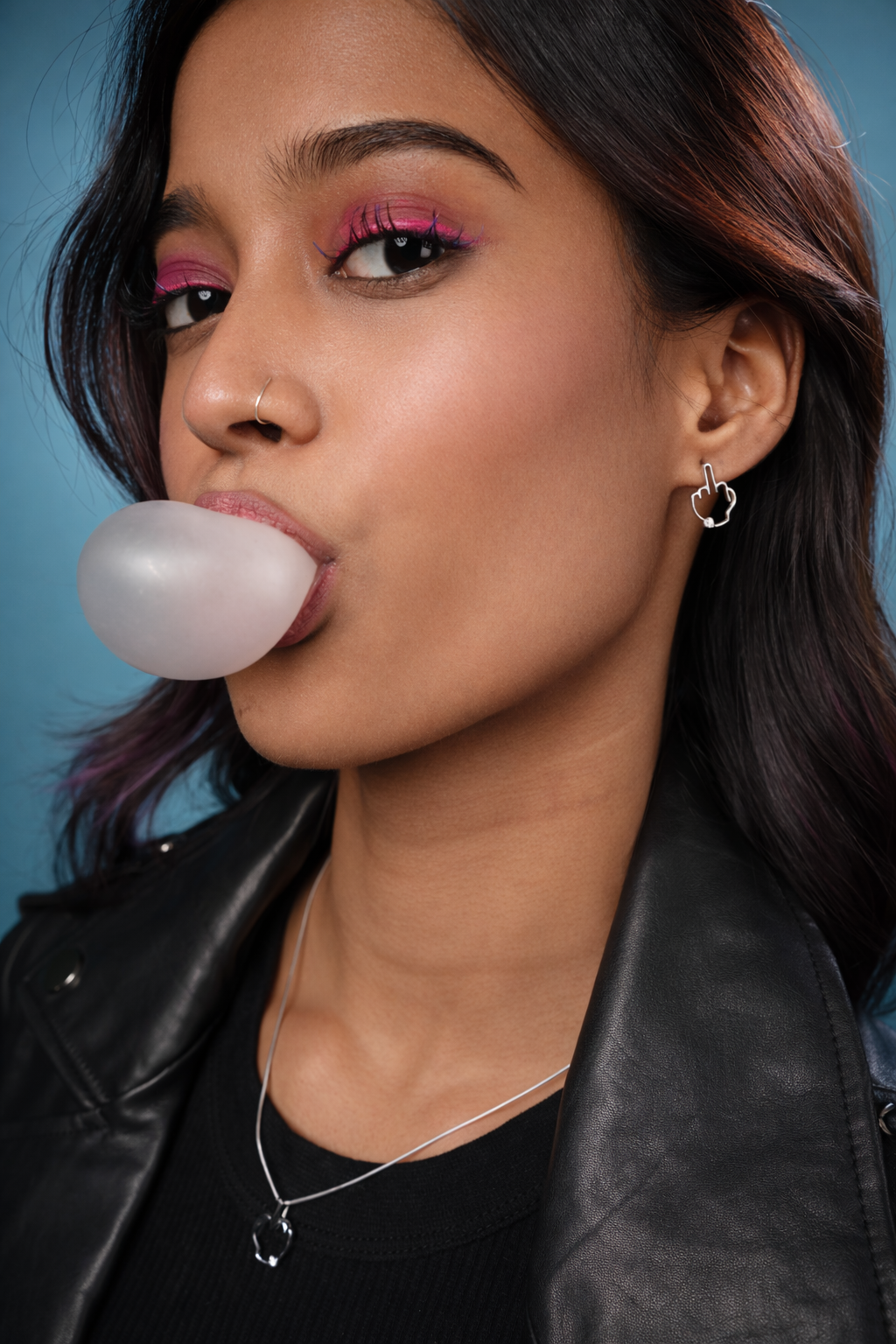 Middle Finger Necklace