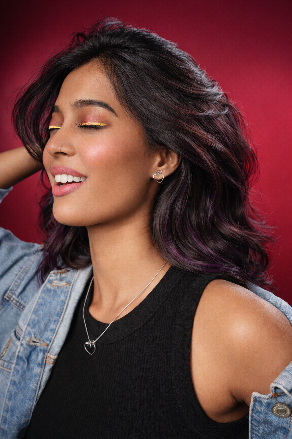 Peach Emoji Earrings