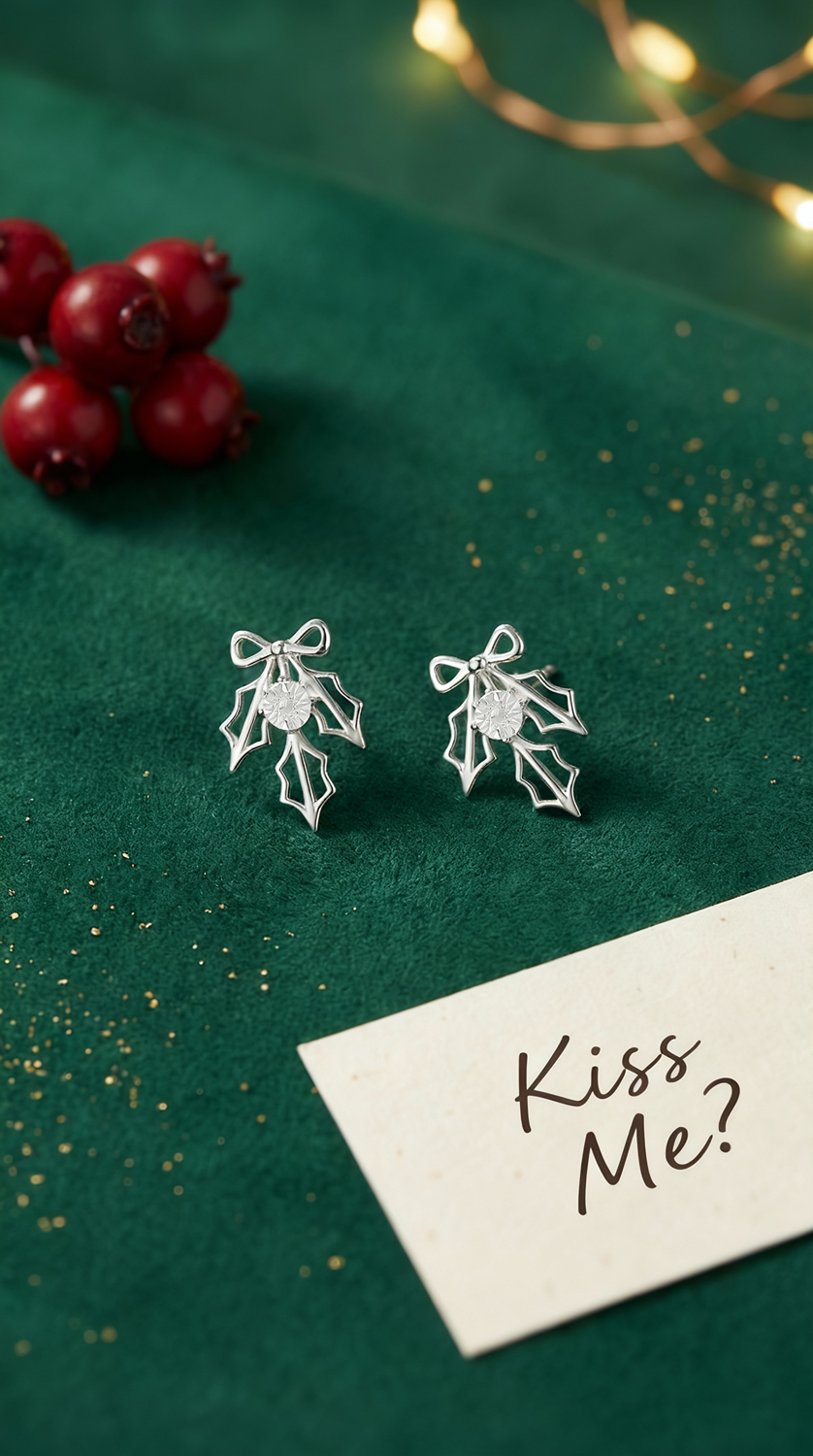 Mistletoe Earrings