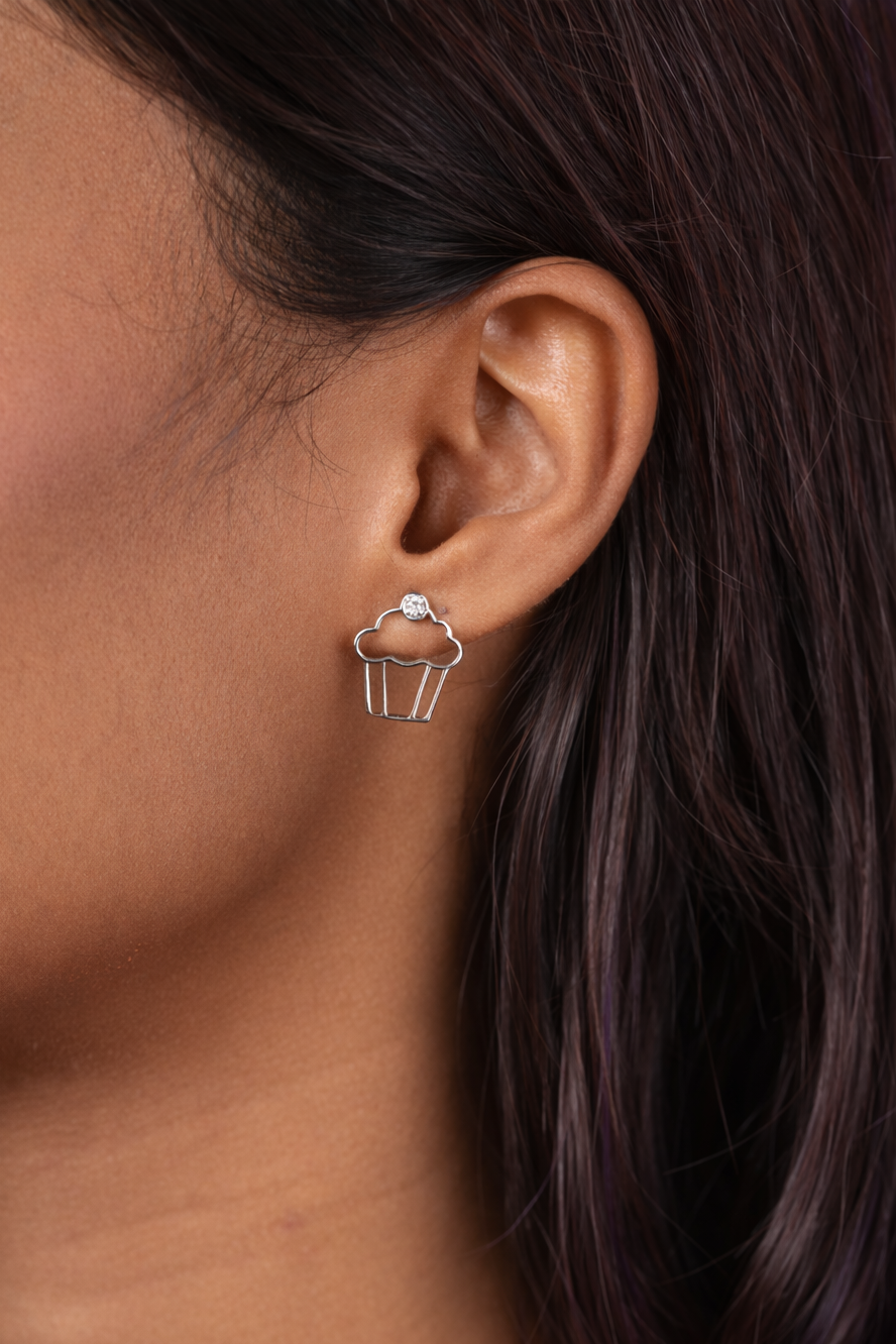 Cupcake Earrings