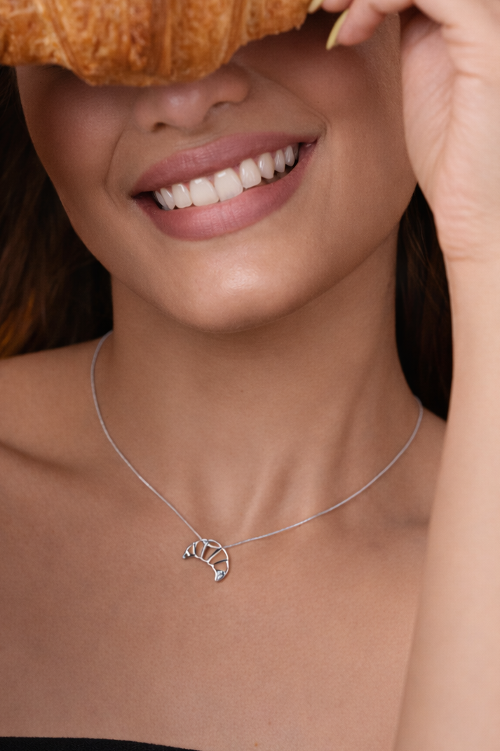 Croissant Necklace