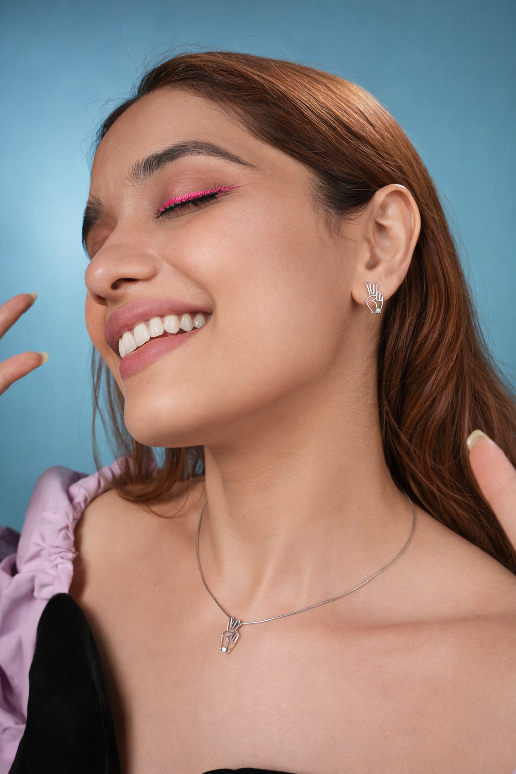Peace Emoji Necklace