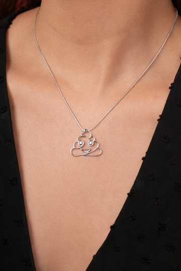 Poop Emoji Necklace