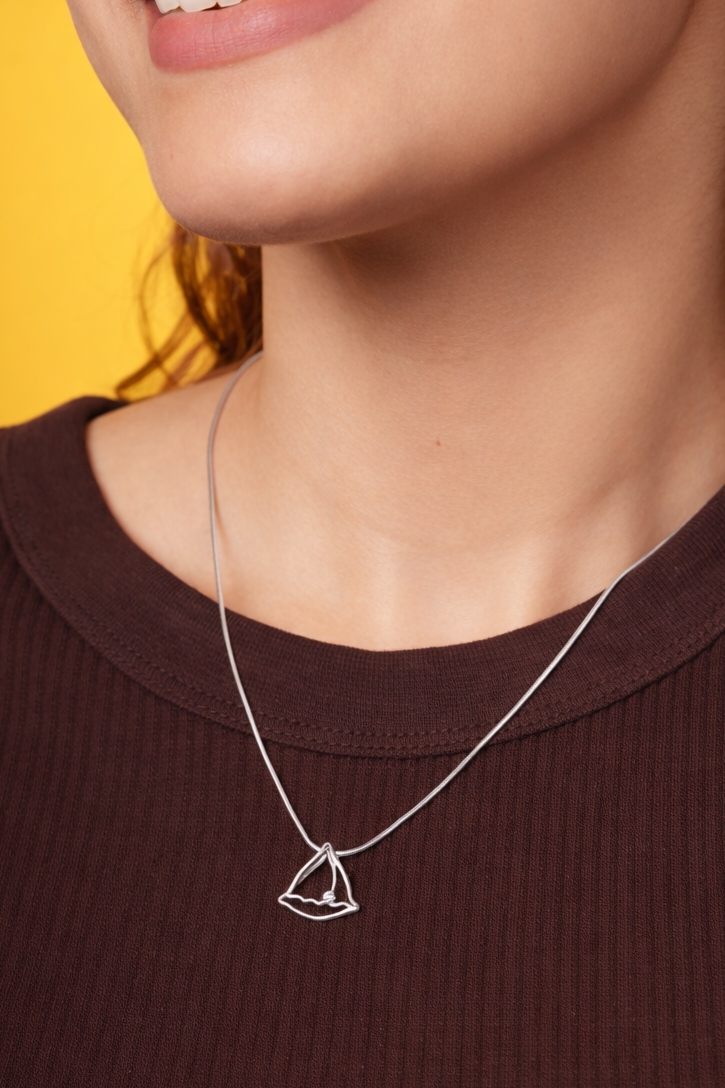 Samosa Necklace