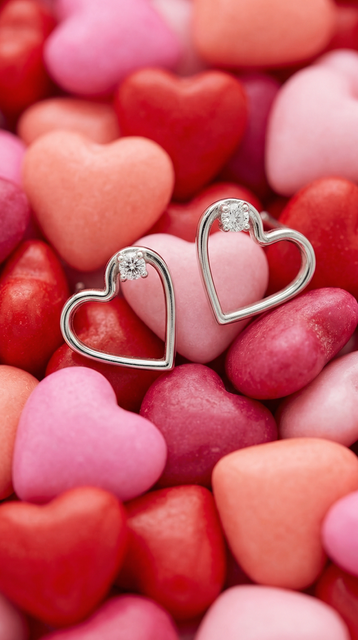 Heart Emoji Earrings