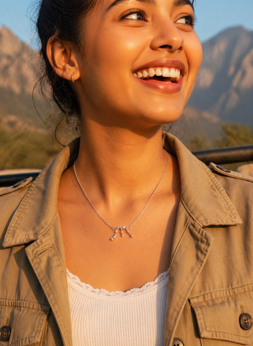 Aquarius Constellation Necklace