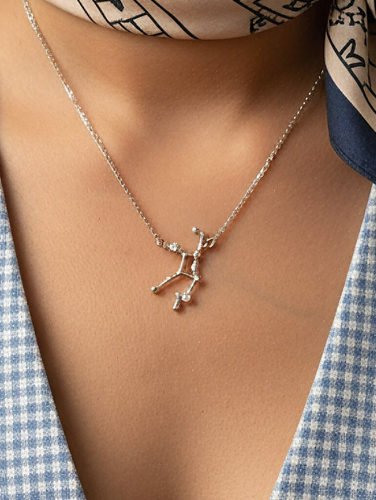 Virgo Constellation Necklace