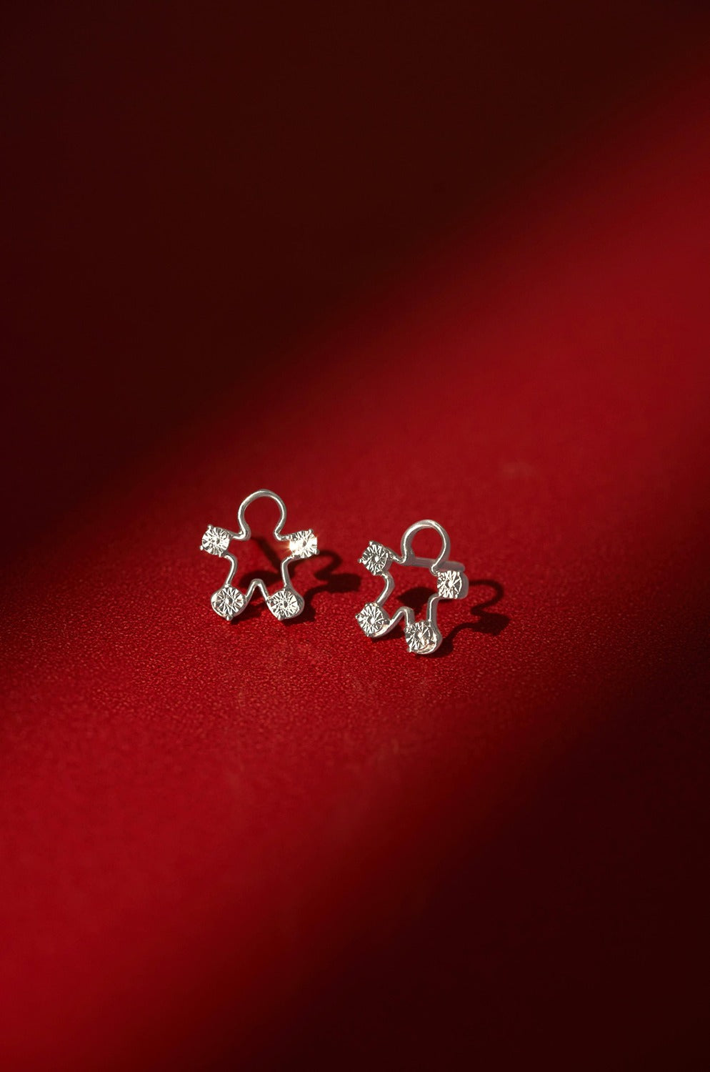 Gingerbread Man Earrings