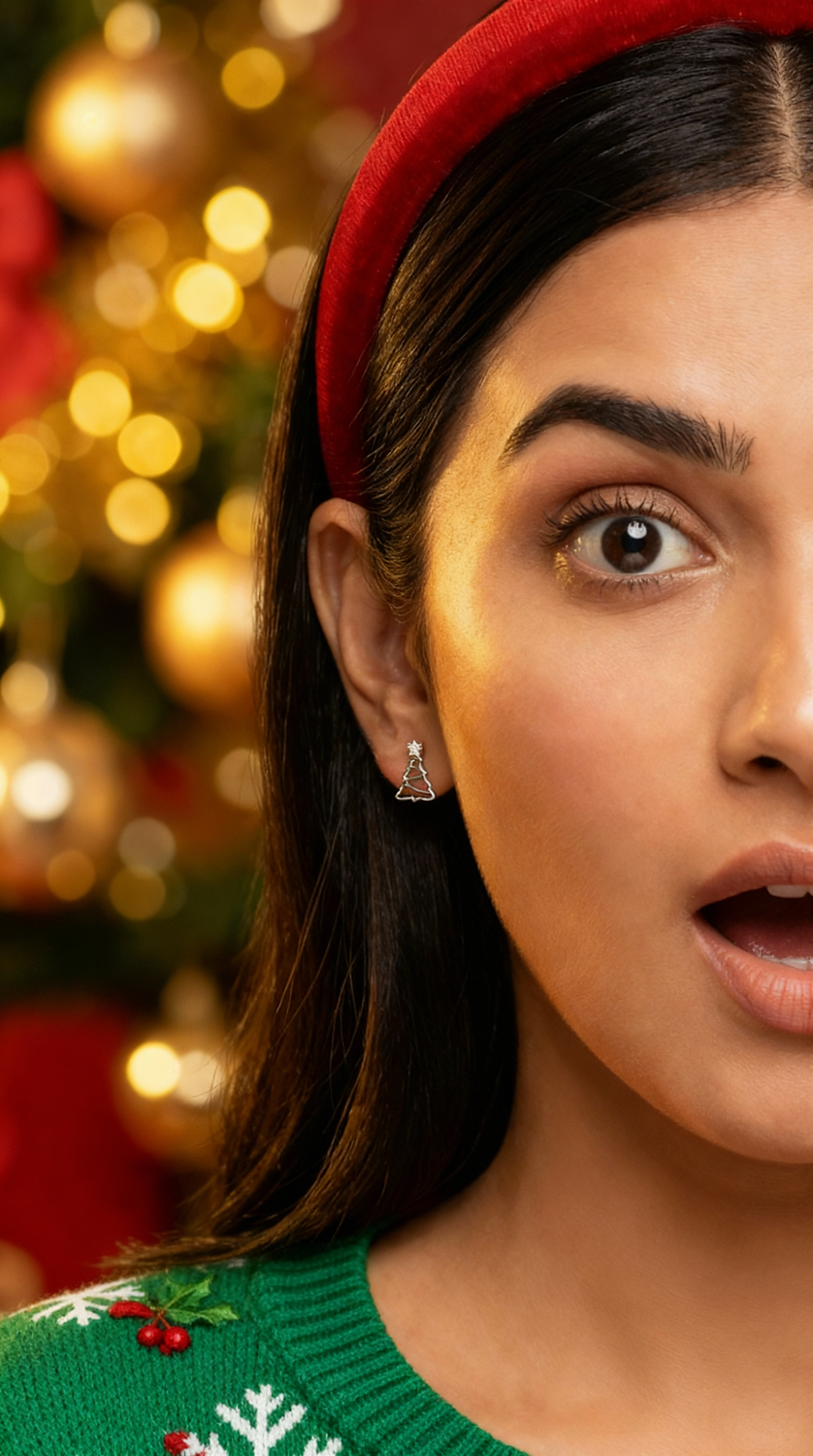 Christmas Tree Earrings